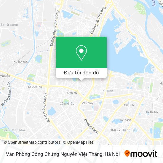 Bản đồ Văn Phòng Công Chứng Nguyễn Việt Thắng