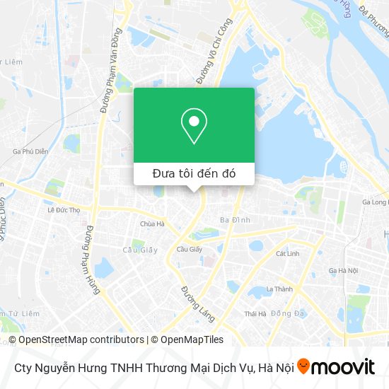 Bản đồ Cty Nguyễn Hưng TNHH Thương Mại Dịch Vụ