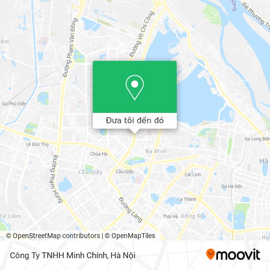 Bản đồ Công Ty TNHH Minh Chính