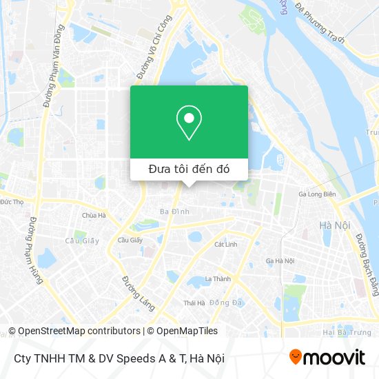 Bản đồ Cty TNHH TM & DV Speeds A & T