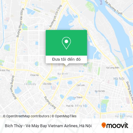 Bản đồ Bích Thủy - Vé Máy Bay Vietnam Airlines