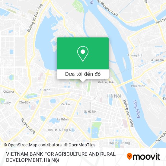 Bản đồ VIETNAM BANK FOR AGRICULTURE AND RURAL DEVELOPMENT