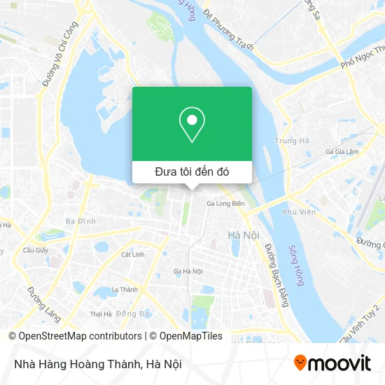Bản đồ Nhà Hàng Hoàng Thành