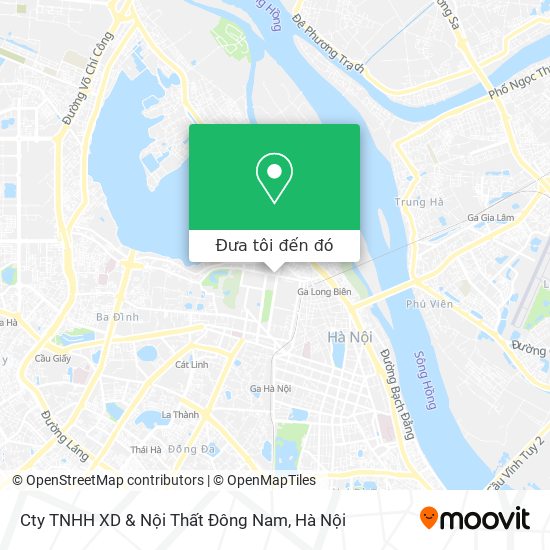 Bản đồ Cty TNHH XD & Nội Thất Đông Nam