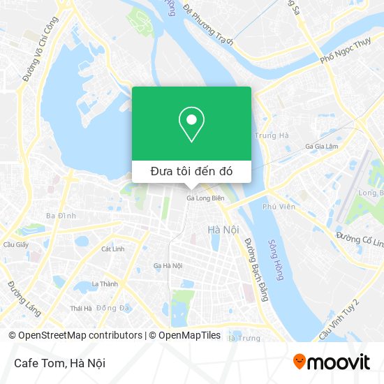 Bản đồ Cafe Tom