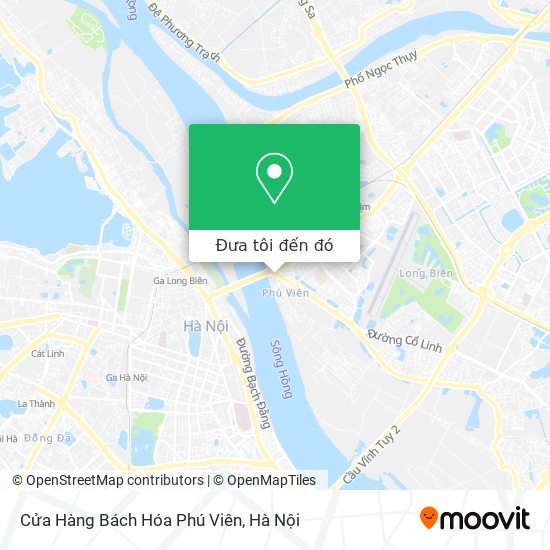 Bản đồ Cửa Hàng Bách Hóa Phú Viên