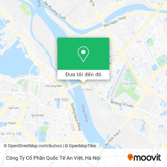 Bản đồ Công Ty Cổ Phần Quốc Tế An Việt