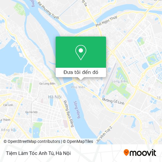 Bản đồ Tiệm Làm Tóc Anh Tú