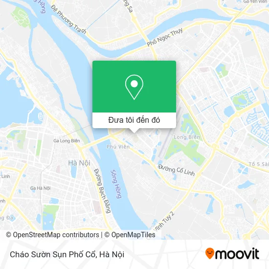 Bản đồ Cháo Sườn Sụn Phố Cổ