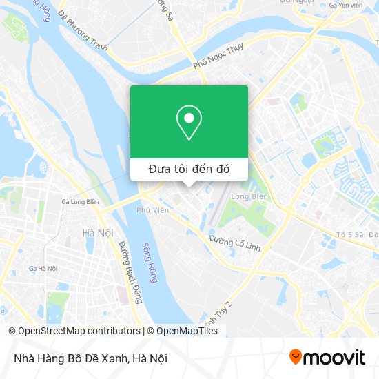 Bản đồ Nhà Hàng Bồ Đề Xanh