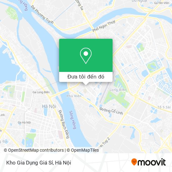 Bản đồ Kho Gia Dụng Giá Sỉ