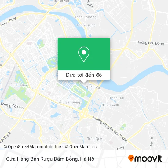 Bản đồ Cửa Hàng Bán Rượu Dấm Bỗng