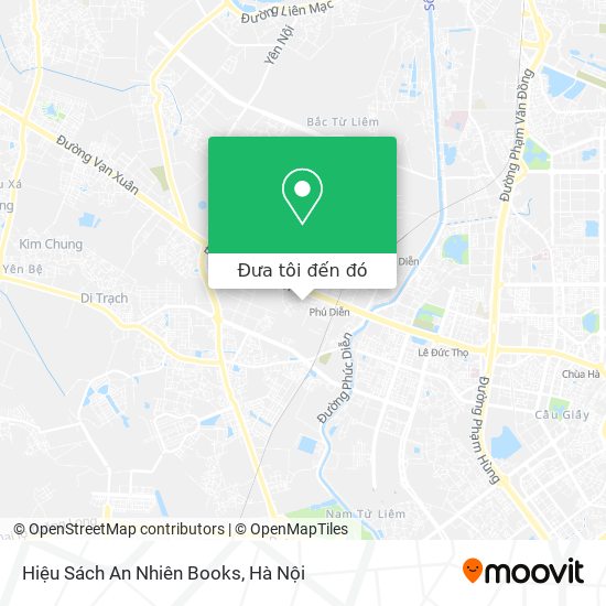 Bản đồ Hiệu Sách An Nhiên Books