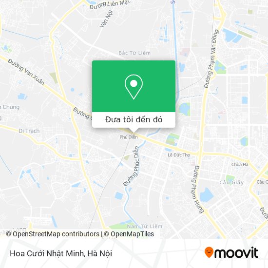 Bản đồ Hoa Cưới Nhật Minh