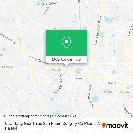 Bản đồ Cửa Hàng Giới Thiệu Sản Phẩm Công Ty Cổ Phần 22