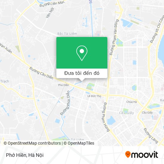Bản đồ Phở Hiền