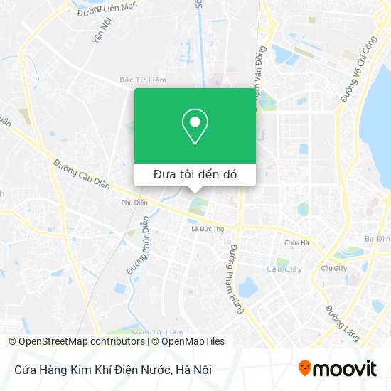 Bản đồ Cửa Hàng Kim Khí Điện Nước