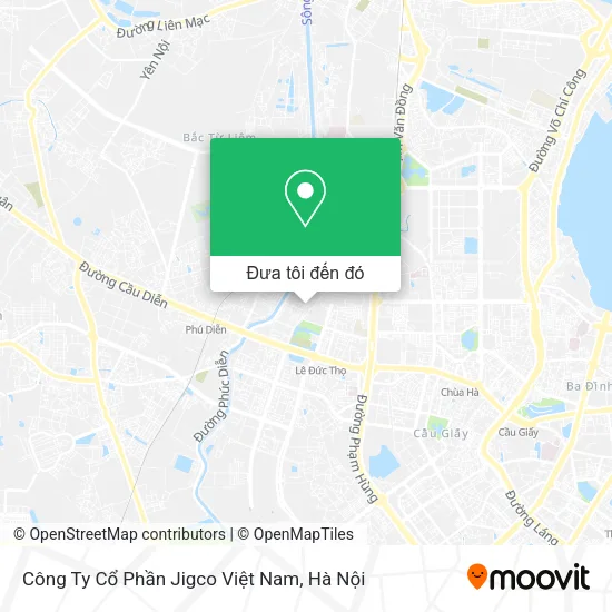 Bản đồ Công Ty Cổ Phần Jigco Việt Nam