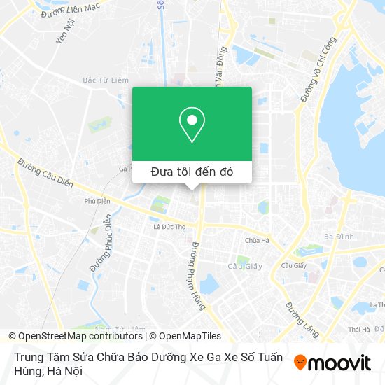 Bản đồ Trung Tâm Sửa Chữa Bảo Dưỡng Xe Ga Xe Số Tuấn Hùng