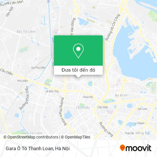 Bản đồ Gara Ô Tô Thanh Loan