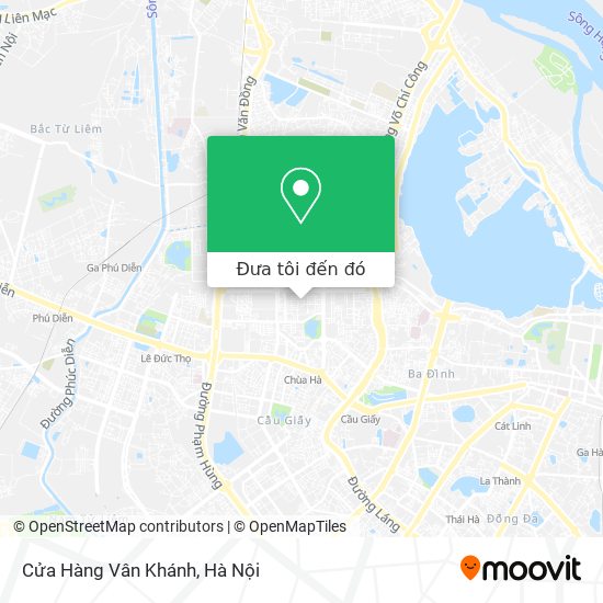 Bản đồ Cửa Hàng Vân Khánh