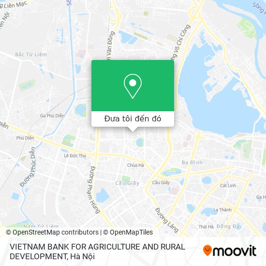 Bản đồ VIETNAM BANK FOR AGRICULTURE AND RURAL DEVELOPMENT