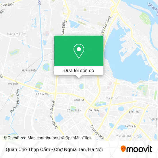Bản đồ Quán Chè Thập Cẩm - Chợ Nghĩa Tân