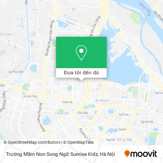 Bản đồ Trường Mầm Non Song Ngữ Sunrise Kidz