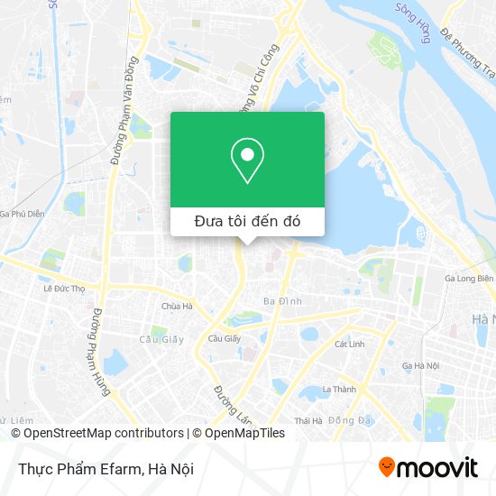 Bản đồ Thực Phẩm Efarm