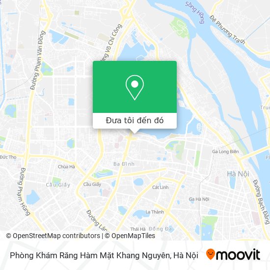 Bản đồ Phòng Khám Răng Hàm Mặt Khang Nguyên