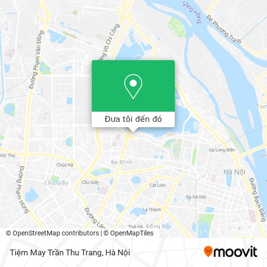 Bản đồ Tiệm May Trần Thu Trang