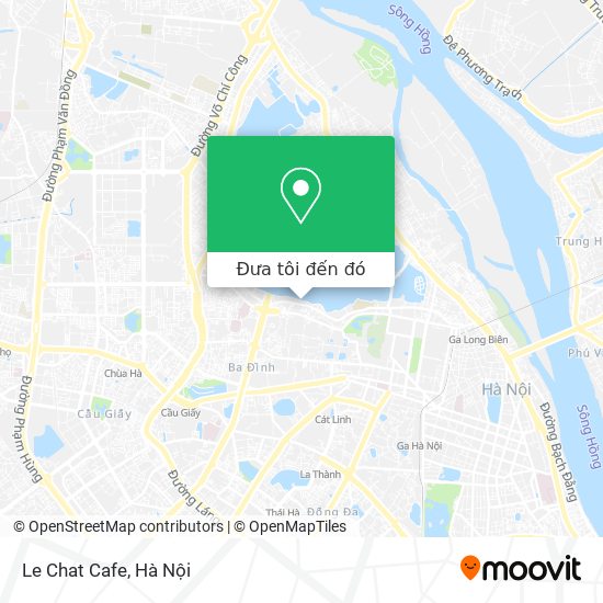 Bản đồ Le Chat Cafe