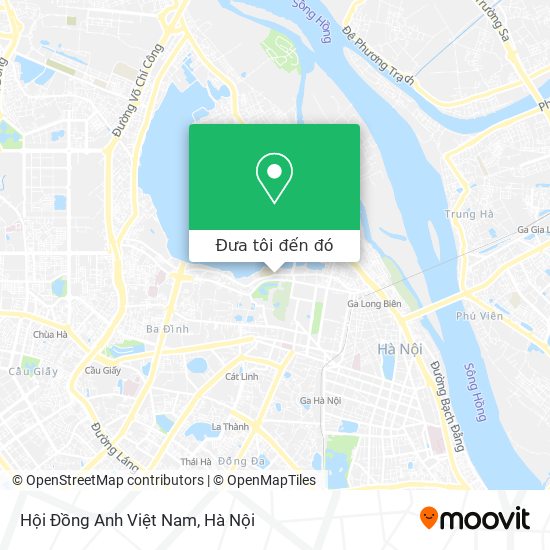 Bản đồ Hội Đồng Anh Việt Nam