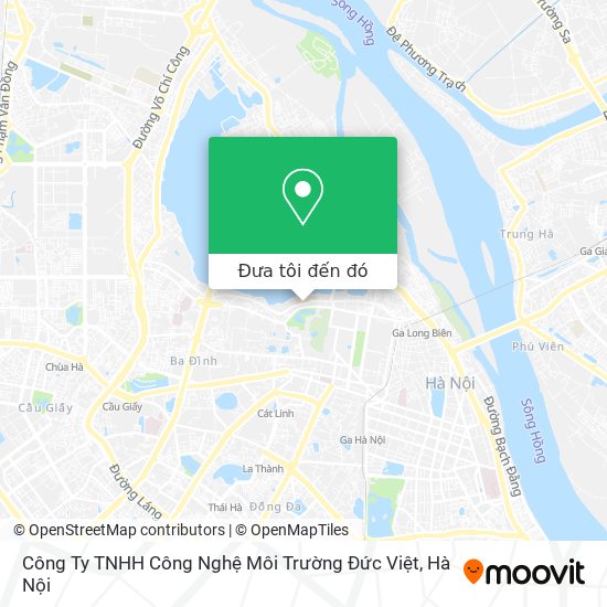 Bản đồ Công Ty TNHH Công Nghệ Môi Trường Đức Việt