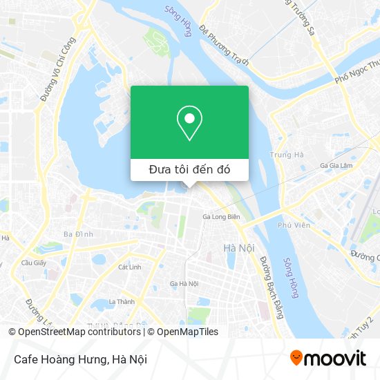 Bản đồ Cafe Hoàng Hưng