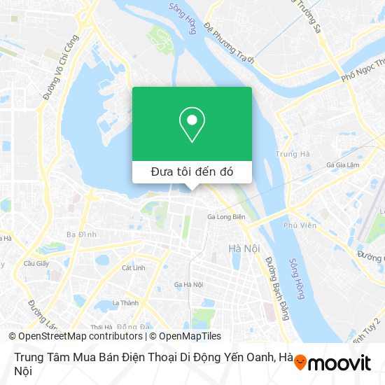 Bản đồ Trung Tâm Mua Bán Điện Thoại Di Động Yến Oanh