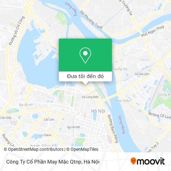 Bản đồ Công Ty Cổ Phần May Mặc Qtnp