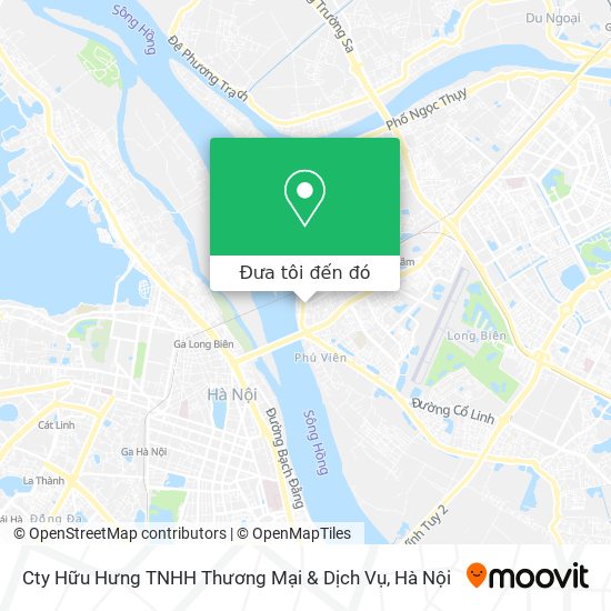 Bản đồ Cty Hữu Hưng TNHH Thương Mại & Dịch Vụ