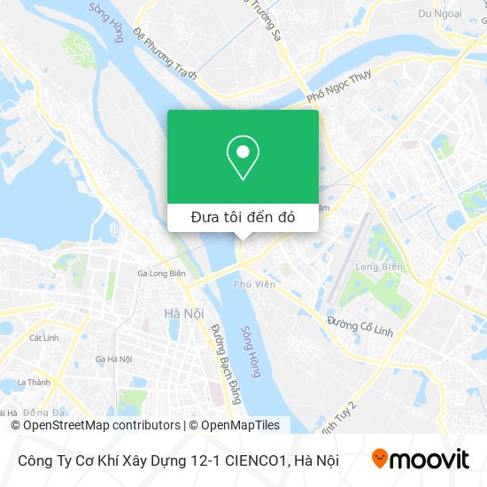 Bản đồ Công Ty Cơ Khí Xây Dựng 12-1 CIENCO1