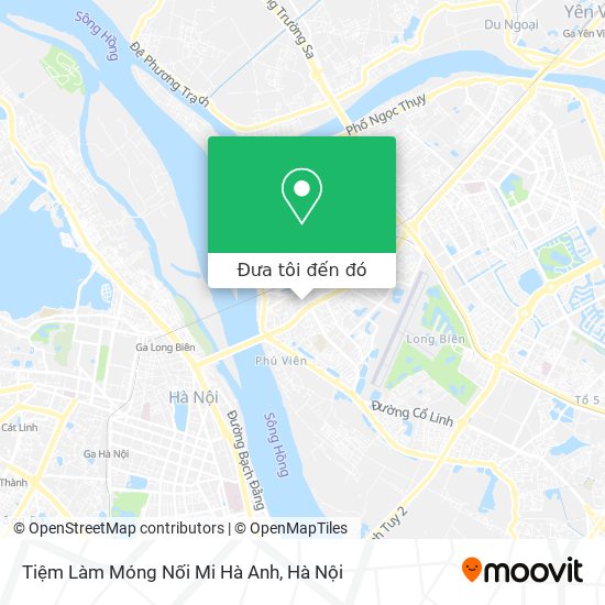 Bản đồ Tiệm Làm Móng Nối Mi Hà Anh