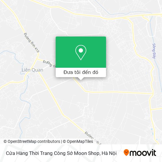 Bản đồ Cửa Hàng Thời Trang Công Sở Moon Shop