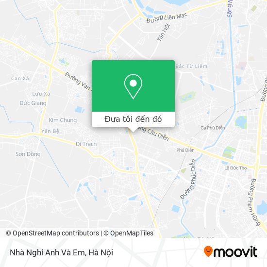 Bản đồ Nhà Nghỉ Anh Và Em