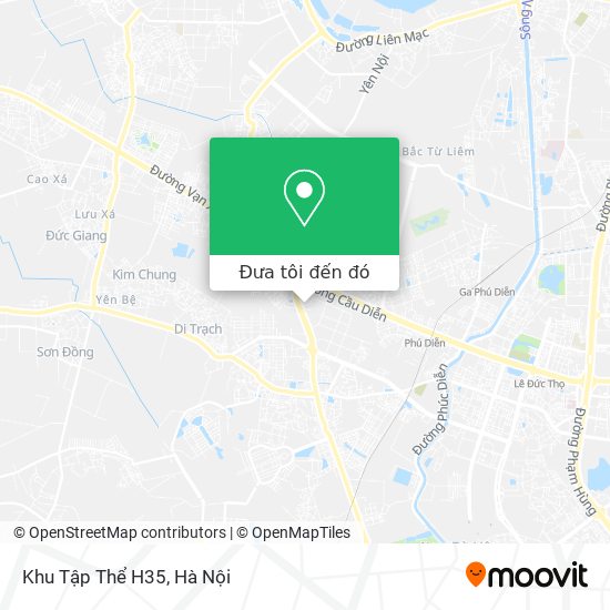 Bản đồ Khu Tập Thể H35