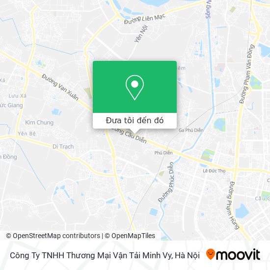Bản đồ Công Ty TNHH Thương Mại Vận Tải Minh Vy