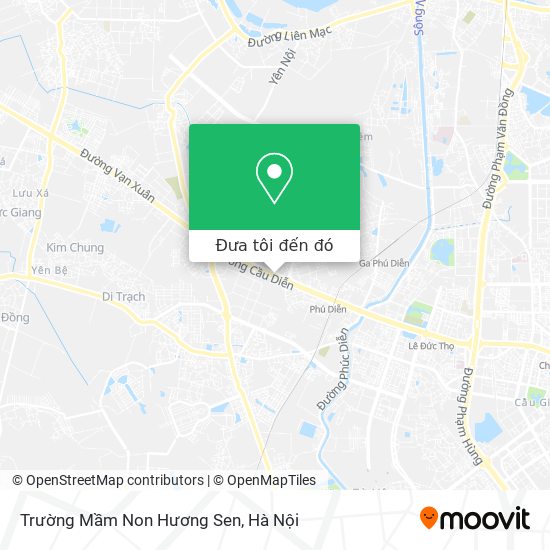 Bản đồ Trường Mầm Non Hương Sen