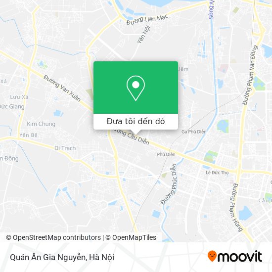 Bản đồ Quán Ăn Gia Nguyễn