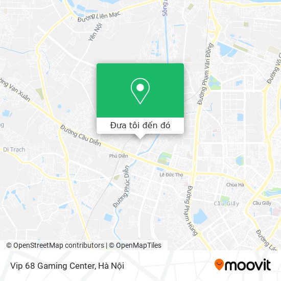 Bản đồ Vip 68 Gaming Center