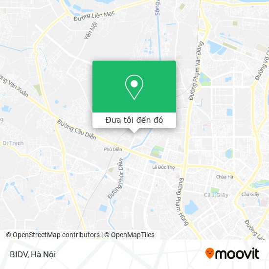Bản đồ BIDV