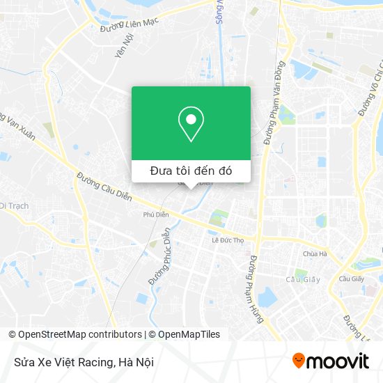 Bản đồ Sửa Xe Việt Racing