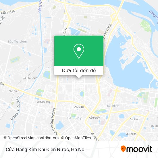 Bản đồ Cửa Hàng Kim Khí Điện Nước